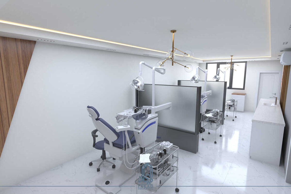 طراحی مطب دندانپزشکی دکتر ایوانی مشهد