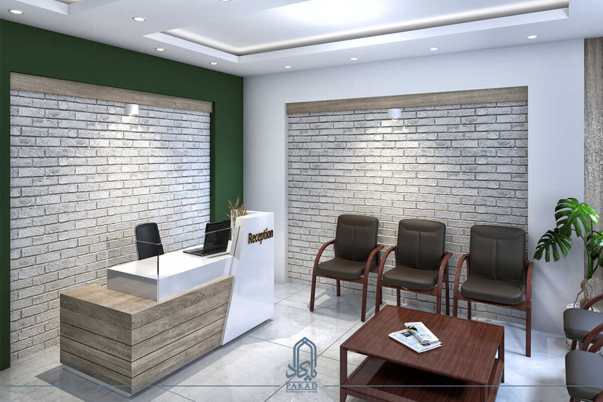 طراحی کلینیک مطب دکتر آریان مشهد